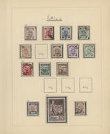 Skandinavien: 1851/1939, Scandinavia/Baltic States, Used Collection On Album Pages In A Binder, Comp - Sonstige - Europa