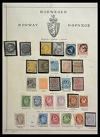 Skandinavien: 1851-1955: Virtually Complete Collection Of The Different Countries, In Mainly Very Go - Altri - Europa