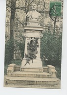 Delcampe - PARIS - VIème Arrondissement - LUXEMBOURG - Buste De THEODORE DE BANVILLE - Statuen