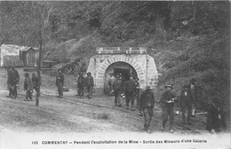 Delcampe - ¤¤   -  COMMENTRY  -  Pendant L'exploitation De La Mine  -  Sortie Des Mineurs  -   ¤¤ - Commentry
