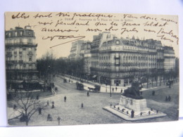 Delcampe - CPA (75) Paris - 75014 - Panorama De La Place Du Lion De Belfort - Paris (14)