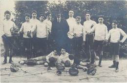 Cpa Sport – Carte-photo Groupe De Jeunes Escrimeurs / épée ( SPO ) - Escrime