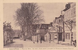 Delcampe - ANCY LE FRANC  - YONNE - (89) -  CPA INÉDITE  - BEL AFFRANCHISSEMENT POSTAL. - Ancy Le Franc