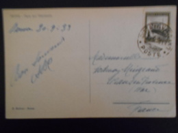 Vatican , Carte De 1933 Pour Trans En Provence - Cartas & Documentos