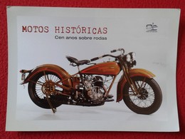 Delcampe - SPAIN POSTAL POST CARD CARTE POSTALE POSTCARD MOTOS HISTÓRICAS MOTO MOTOCICLETA MOTORCYCLE HARLEY-DAVIDSON MUSEO VER FOT - Motorräder