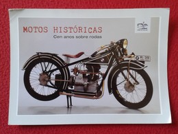 Delcampe - SPAIN POSTAL POST CARD CARTE POSTALE POSTCARD MOTOS HISTÓRICAS MOTO MOTOCICLETA MOTORCYCLE BMW  R-39 1925 MUSEO VER FOTO - Motorräder