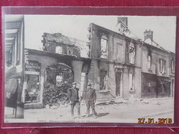 Delcampe - CPA - Creil - Maisons Incendiées Par Les Allemands - Creil