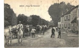 Delcampe - BORAN ... RETOUR DE L ABREUVOIR - Boran-sur-Oise