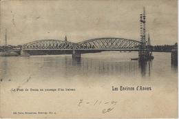 Delcampe - Boom.  -   Le Pont De Boom Au Passage D'un Bateau  -   1904  Naar St. Nicolas - Boom