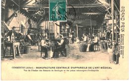 Delcampe - COMMENTRY .... MANUFACTURE CENTRALE D APPAREILS DE L ART MEDICAL - Commentry