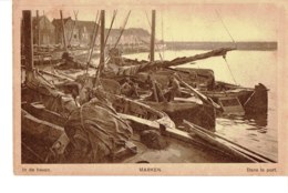 Delcampe - Cpa Marken In De Haven. - Marken