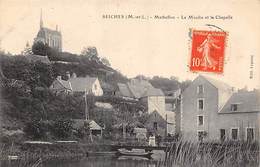 Seiches Sur Loir      49      Matheflon. Moulin Et Chapelle   (voir Scan) - Seiches Sur Le Loir