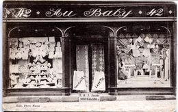 Delcampe - 93. SEINE SAINT-DENIS - NOISY LE SEC. Magasin De Nouveautés Et Layette " Au Baby". - Noisy Le Sec
