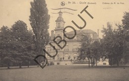 Delcampe - Postkaart-Carte Postale UCCLE/UKKEL Château De M. De Vos 1920 (L159) - Uccle - Ukkel