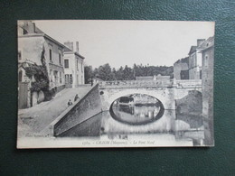 Delcampe - CPA 53 CRAON LE PONT NEUF - Craon