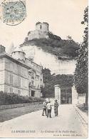 Delcampe - LA ROCHE-GUYON - ( 95 ) - Le Chateau Et La Vielle-Tour - La Roche Guyon