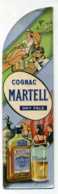 Delcampe - MARQUE PAGE DU COGNAC MARTELL - CARTONNE - Alcools
