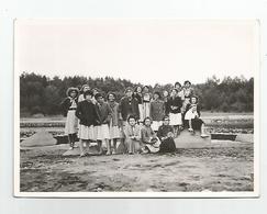 81 Tarn - Montalet  Carte Photo 1952 Animée Groupe Jeunes Filles - Other & Unclassified