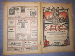 ILLUSTRATED STAMPS JOURNAL- ILLUSTRIERTES BRIEFMARKEN JOURNAL MAGAZINE, LEIPZIG, NR 3, FEBRUARY 1902, GERMANY - Deutsch (bis 1940)