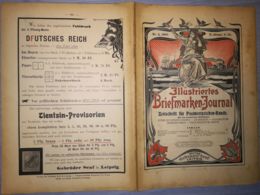 ILLUSTRATED STAMPS JOURNAL- ILLUSTRIERTES BRIEFMARKEN JOURNAL MAGAZINE, LEIPZIG, NR 8, APRIL 1902, GERMANY - Allemand (jusque 1940)