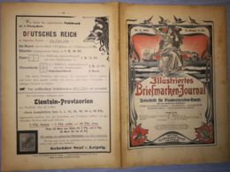 ILLUSTRATED STAMPS JOURNAL- ILLUSTRIERTES BRIEFMARKEN JOURNAL MAGAZINE, LEIPZIG, NR 8, APRIL 1902, GERMANY - Alemán (hasta 1940)