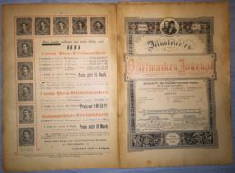 ILLUSTRATED STAMPS JOURNAL- ILLUSTRIERTES BRIEFMARKEN JOURNAL MAGAZINE, LEIPZIG, NR 8, APRIL 1895, GERMANY - Alemán (hasta 1940)
