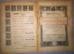 ILLUSTRATED STAMPS JOURNAL- ILLUSTRIERTES BRIEFMARKEN JOURNAL MAGAZINE, LEIPZIG, NR 8, APRIL 1895, GERMANY - Tedesche (prima Del 1940)
