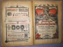 ILLUSTRATED STAMPS JOURNAL- ILLUSTRIERTES BRIEFMARKEN JOURNAL MAGAZINE, LEIPZIG, NR 4, FEBRUARY 1900, GERMANY - Deutsch (bis 1940)