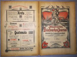 ILLUSTRATED STAMPS JOURNAL- ILLUSTRIERTES BRIEFMARKEN JOURNAL MAGAZINE, LEIPZIG, NR 13, JULY 1900, GERMANY - German (until 1940)