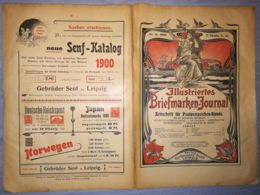 ILLUSTRATED STAMPS JOURNAL- ILLUSTRIERTES BRIEFMARKEN JOURNAL MAGAZINE, LEIPZIG, NR 19, OCTOBER 1900, GERMANY - Alemán (hasta 1940)