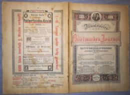 ILLUSTRATED STAMPS JOURNAL- ILLUSTRIERTES BRIEFMARKEN JOURNAL MAGAZINE, LEIPZIG, NR 3, FEBRUARY 1892, GERMANY - Alemán (hasta 1940)