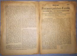 ILLUSTRATED STAMPS JOURNAL- ILLUSTRIERTES BRIEFMARKEN JOURNAL MAGAZINE SUPPLEMENT, LEIPZIG, NR 11, 1892, GERMANY - Duits (tot 1940)