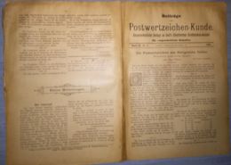 ILLUSTRATED STAMPS JOURNAL- ILLUSTRIERTES BRIEFMARKEN JOURNAL MAGAZINE SUPPLEMENT, LEIPZIG, NR 8, 1895, GERMANY - Duits (tot 1940)