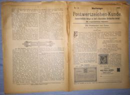 ILLUSTRATED STAMPS JOURNAL- ILLUSTRIERTES BRIEFMARKEN JOURNAL MAGAZINE SUPPLEMENT, LEIPZIG, NR 8, 1891, GERMANY - Duits (tot 1940)