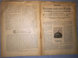 ILLUSTRATED STAMPS JOURNAL- ILLUSTRIERTES BRIEFMARKEN JOURNAL MAGAZINE SUPPLEMENT, LEIPZIG, NR 9, 1892, GERMANY - Duits (tot 1940)