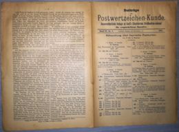 ILLUSTRATED STAMPS JOURNAL- ILLUSTRIERTES JOURNAL MAGAZINE SUPPLEMENT FOR COLLECTORS, LEIPZIG, NR 9, 1901, GERMANY - Deutsch (bis 1940)