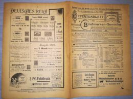 ILLUSTRATED STAMP JOURNAL-ILLUSTRIERTES BRIEFMARKEN JOURNAL MAGAZINE PRICE LIST, LEIPZIG, NR 24, 1902, GERMANY - Allemand (jusque 1940)