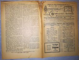 ILLUSTRATED STAMP JOURNAL-ILLUSTRIERTES BRIEFMARKEN JOURNAL MAGAZINE PRICE LIST, LEIPZIG, NR 13, 1902, GERMANY - Allemand (jusque 1940)