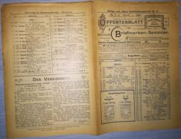 ILLUSTRATED STAMP JOURNAL-ILLUSTRIERTES BRIEFMARKEN JOURNAL MAGAZINE PRICE LIST, LEIPZIG, NR 16, 1902, GERMANY - Duits (tot 1940)