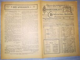 ILLUSTRATED STAMP JOURNAL-ILLUSTRIERTES BRIEFMARKEN JOURNAL MAGAZINE PRICE LIST, LEIPZIG, NR 19, 1902, GERMANY - Duits (tot 1940)