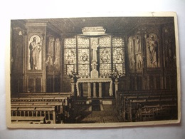 Delcampe - Carte Postale Saint Chamond (42) Institution Sainte Marie - La Chapelle De La Congrégation (Correspondance 1933) - Saint Chamond