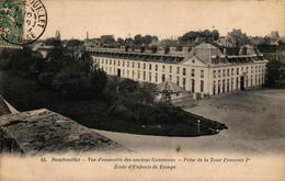 Delcampe - 78 - RAMBOUILLET - Vue D'ensemble Des Anciens Communs - Prise De La Tour François 1er - Ecole D'Enfants De Troupe - Rambouillet