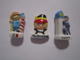 3 Fèves ALLEMAGNE - ITALIE EUROPE - ANGLETERRE - Countries