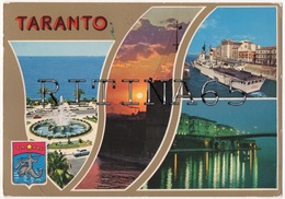 Delcampe - TA58 !!! TARANTO VEDUTINE VIAGGIATA F.G. !!! - Taranto