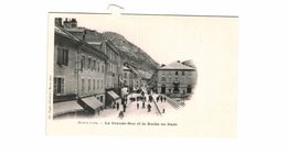 Delcampe - MOREZ ... LA GRANDE RUE ET LA ROCHE AU DADE - Morez
