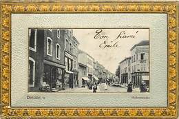 Delcampe - Dpts Div.-ref-AF772- Moselle - Dieuze - Hallenstrasse - Samuel Confection - Sarl Furse - Magasins - Pourtour Cadre - - Dieuze