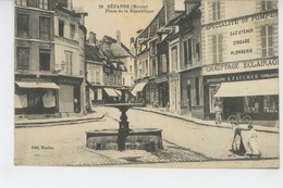 Delcampe - SEZANNE - Place De La République - Sezanne
