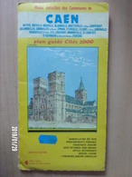 Delcampe - Caen - Plan Guide Cités 2000 - Strassenkarten