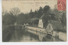 Delcampe - MAINTENON (environs) - PIERRES - Vue Sur L'Eure - Maintenon
