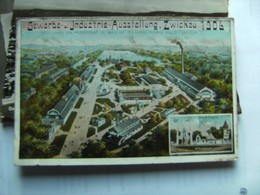 Duitsland Deutschland Sachsen Zwickau Gewerbe Industrie Ausstellung 1906 - Zwickau